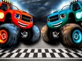 თამაშის Offroad Trucks Memory