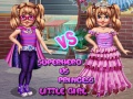 თამაშის Little Girl Superhero vs Princess
