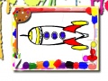 თამაშის Rockets Coloring Book