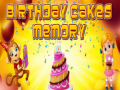 თამაშის Birthday Cakes Memory