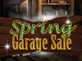 თამაშის Spring Garage Sale