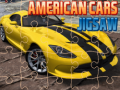 თამაშის American Cars Jigsaw