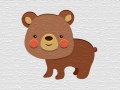 თამაშის Cartoon Bear Puzzle