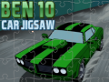 თამაშის Ben 10 Car Jigsaw 