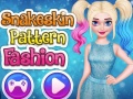 თამაშის Snakeskin Pattern Fashion