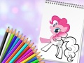 თამაშის Cute Pony Coloring Book