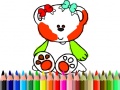 თამაშის Back to School: Sweet Bear Coloring