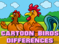 თამაშის Cartoon Birds Differences