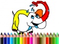 თამაშის Back To School: Elephant coloring