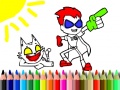 თამაშის Back To School: Titans Coloring Book