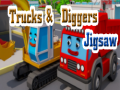 თამაშის Trucks & Digger Jigsaw 