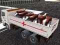 თამაშის Truck Transport Domestic Animals
