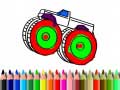 თამაშის Back To School: Monster Truck Coloring