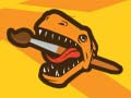 თამაშის Dinosaur Warrior Coloring