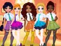 თამაშის Princesses BFF Rush To School