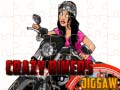 თამაშის Crazy Bikers Jigsaw