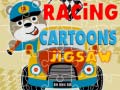 თამაშის Racing Cartoons Jigsaw