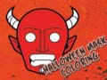 თამაშის Halloween Mask Coloring Book