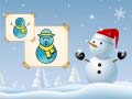 თამაშის Happy Snowman Coloring