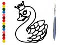 თამაშის Back To School: Swan Coloring Book