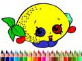 თამაშის Back To School: Fruits Coloring Book