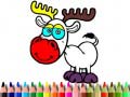 თამაშის Back to School: Deer Coloring Book