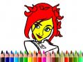 თამაშის Back To School: Cute Girl Coloring