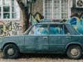 თამაშის Old Car In Sofia
