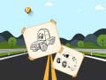 თამაშის Funny Cars For Kids Coloring