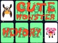 თამაშის Cute Monster Memory