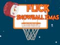 თამაშის Flick Snowball Xmas