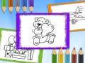 თამაშის Cartoon Coloring Book