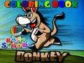 თამაშის Back To School Coloring Book Donkey