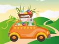 თამაშის Bunnies Driving Cars Match 3