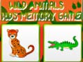 თამაშის Wild Animals Kids Memory game