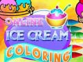 თამაშის Online Ice Cream Coloring