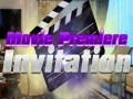 თამაშის Movie Premiere invitation