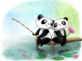 თამაშის Pandas Slide