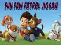 თამაშის Fun Paw Patrol Jigsaw