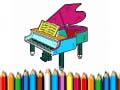 თამაშის Back To School: Piano Coloring Book