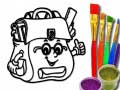თამაშის Back To School: School Bag Coloring Book