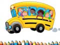 თამაშის School Bus Coloring Book