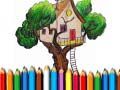 თამაშის Tree House Coloring Book