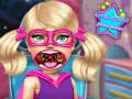 თამაშის Doll Sister Throat Doctor