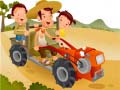 თამაშის Cartoon Tractor Puzzle