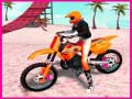 თამაშის Motocross Beach Jumping Bike Stunt