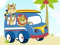 თამაშის Cute Animals With Cars Difference