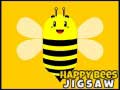 თამაშის Happy Bees Jigsaw