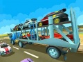თამაშის Car Transporter Cargo Truck
