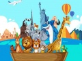 თამაშის Crazy Friends Travel The World Puzzle